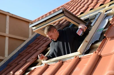 Pose de fenêtres de toit Velux à Anthenay